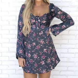 NWT BOUTIQUE HONEY BELLE Floral Dress Sz S